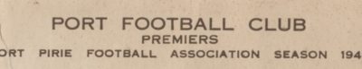 1948 Premiership Photo
