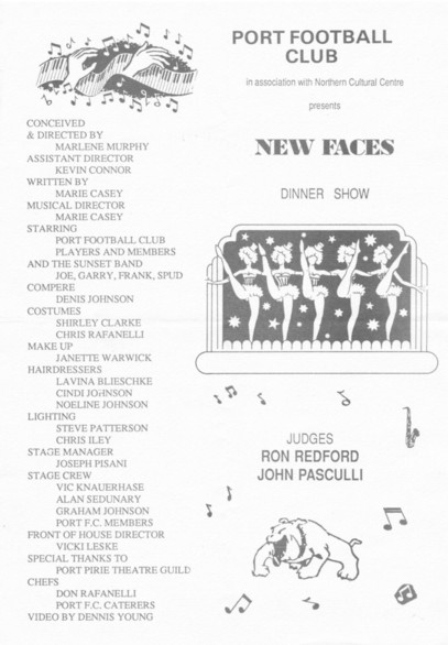 New Faces Dinner Show