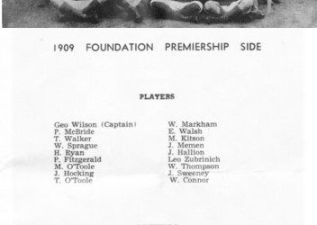 1909 Foundation Premiership Photo