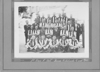 1933 PPFA Team Adelaide Oval