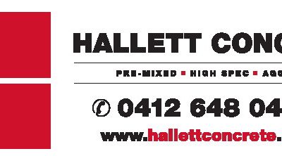 Hallett Concrete New Sponsor