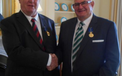 Lance Leak and Haydn Madigan receive OAM
