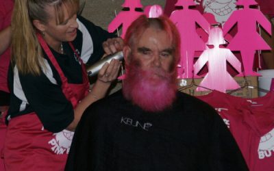Pink Hairy Butchers Cut