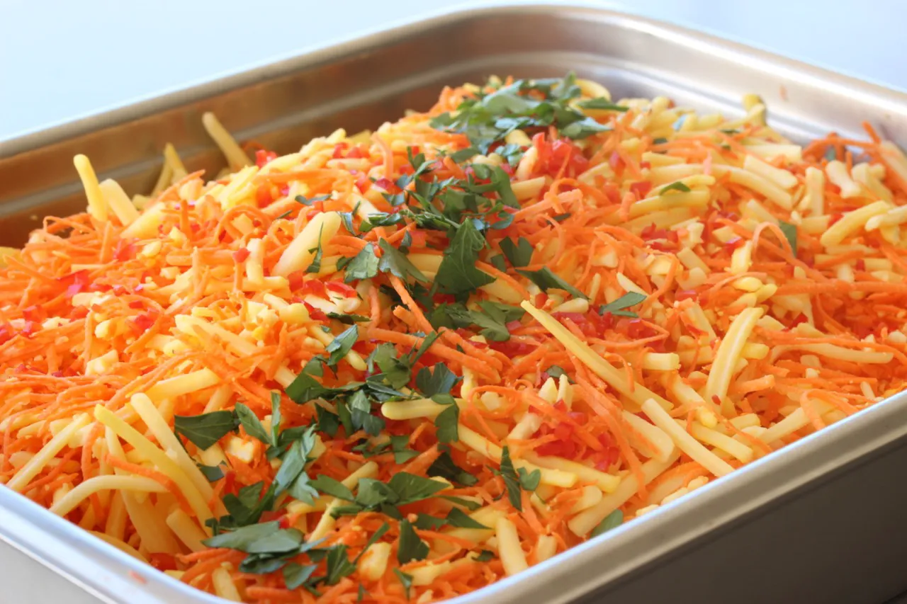 CC Cheese and Carrot salad